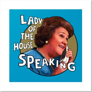 Hyacinth Bucket- Keeping up appearances Lady of the House Speaking Posters and Art